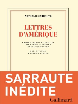 cover image of Lettres d'Amérique